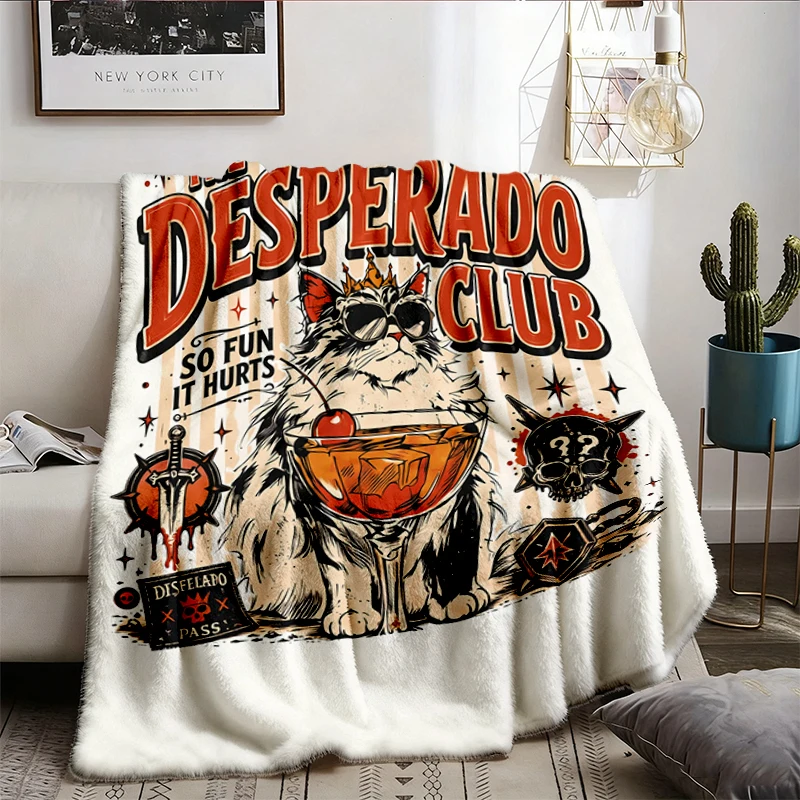 Princess Donut Approved Soft Blanket, Desperado Club Mama Needs A Night Off Comfy Blanket, Dungeon Crawler Carl Gamer Bo