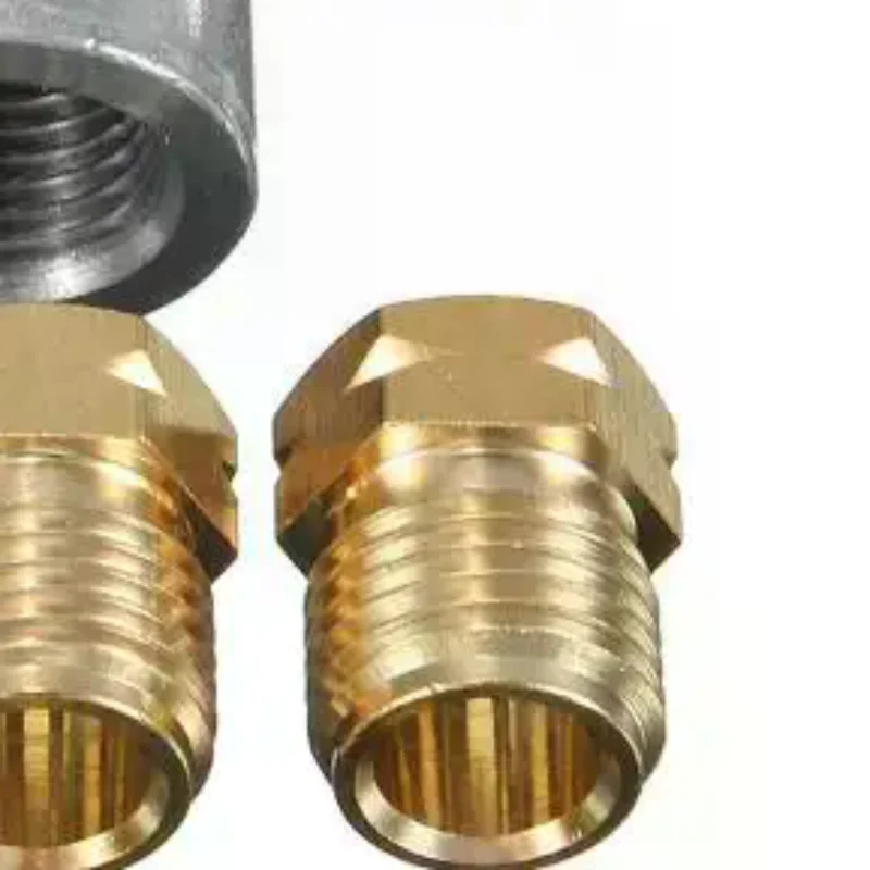 3 Way T Piece Brake M10 Tee Fitting With 3PCS M8 M10 Male Nuts Short Union for Vehicle Brake Line System