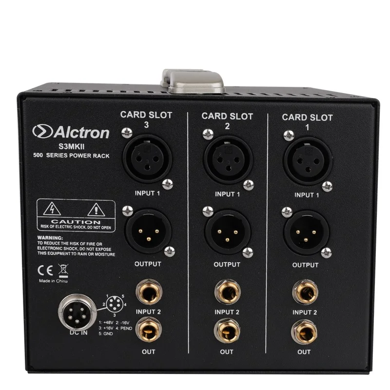 Alctron s3 mmiiトリプルチャンネル500シリーズモジュールスタジオ