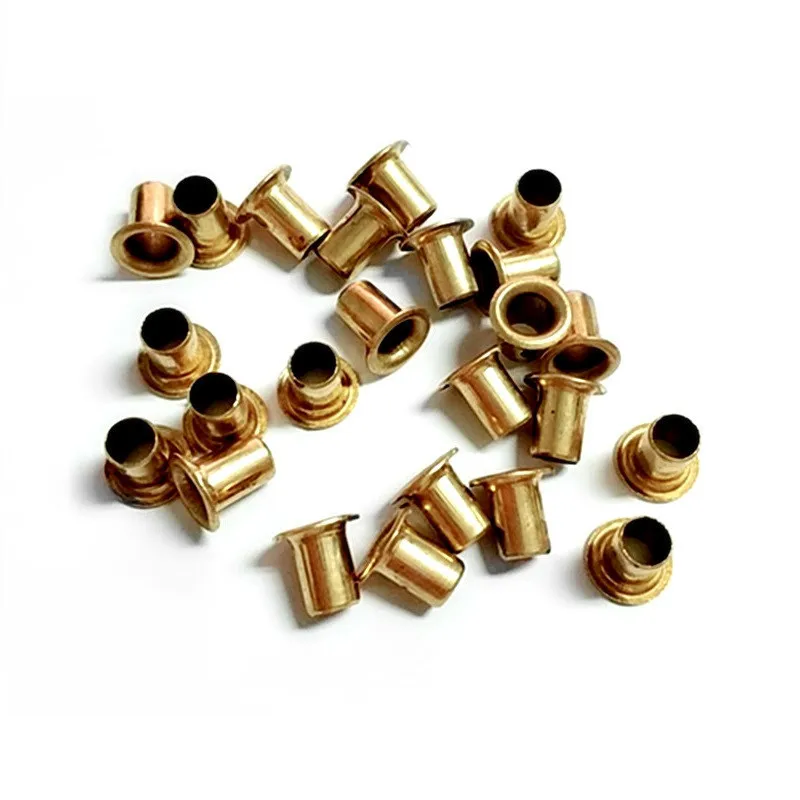 M0.9 M1.3 M1.5 M1.7 M2 M2.5 M3 M4 M5 M6 Tubular  Double-sided Circuit Board PCB Nails Copper Hollow Rivets Nuts