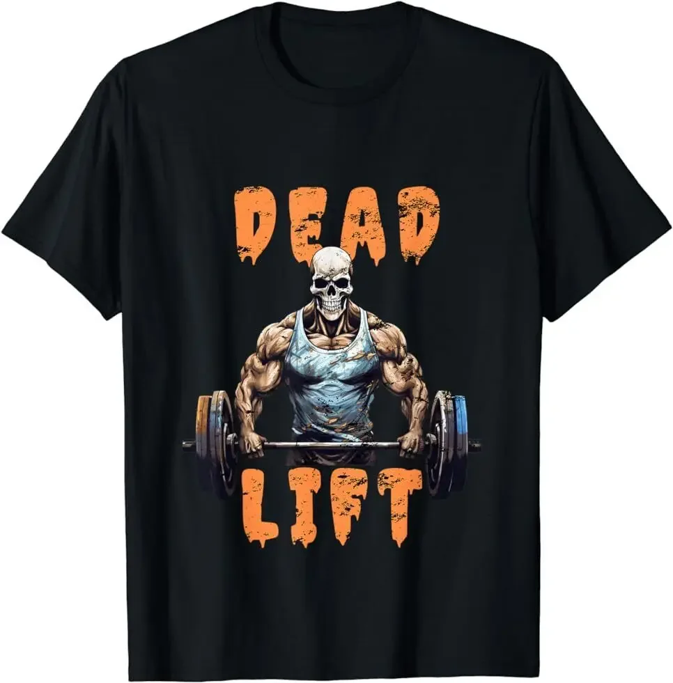 NEW LIMITED Deadlift Skeleton Gym Lifting Weights Training T-Shirt Size S-5XL