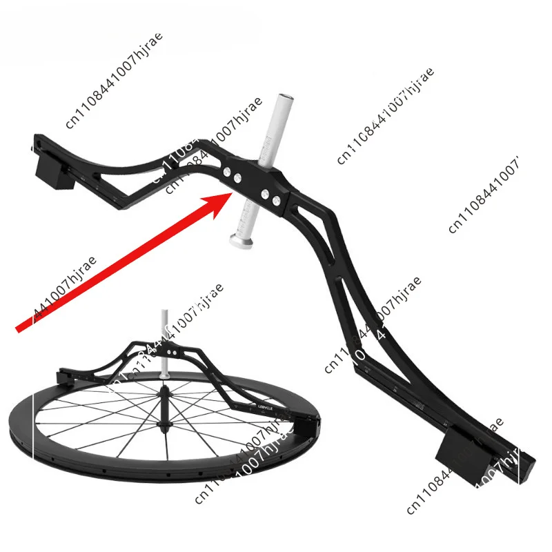 Wheel Rim Axle Positioning Jig Bike Hub Centering Alignment Gauge Precise Wheel Mount Calibration Tool Cycling Workshop Repair