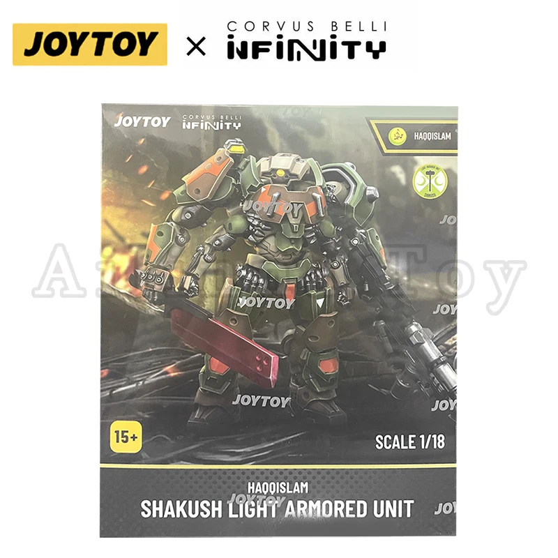 JOYTOY 1/18 Figurka Akcji Infinity Nomads Gecko Squadron Shakush Lekki Pancerny Oddział Model Anime