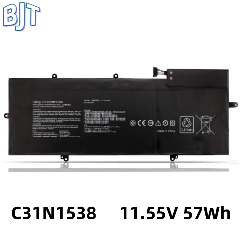 New C31N1538 Laptop Battery For Asus ZenBook Flip Q324UA Q324UAK UX360UA UX360UA-C4010T UX360UA-1C UX360UAK UX360UAK-C4319T