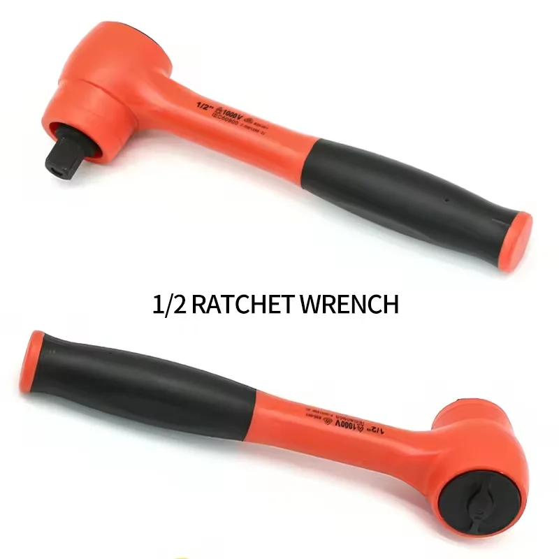 

Auto tool New Energy Electric Vehicle Maintenance VDE Combination Tool Electrician Maintenance Insulation Sleeve Ratchet Wrench