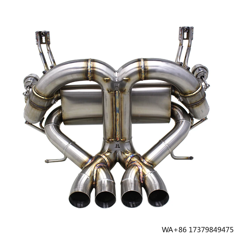 

OEM Catback Muffler Exhaust Pipes for Lamborghini Aventador LP700 LP750SV 6.5L 2011-2016 Stainless Steel Pipes Vacuum Valve