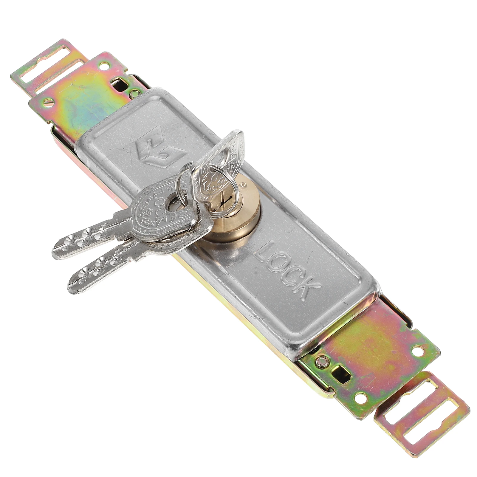 

Heavy Duty Rolling Shutter Door Latch Zinc Plated Anti Theft Security For Commercial Garage Doors Durable Sliding Gate Lock Barn