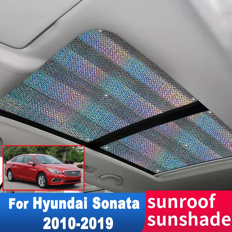 

Sunroof Sunshade for Hyundai Sonata LF YF 2019 -2010 2015 2016 2018 Car Roof Sunscreen Heat Insulation Sun Cover Auto Windscreen