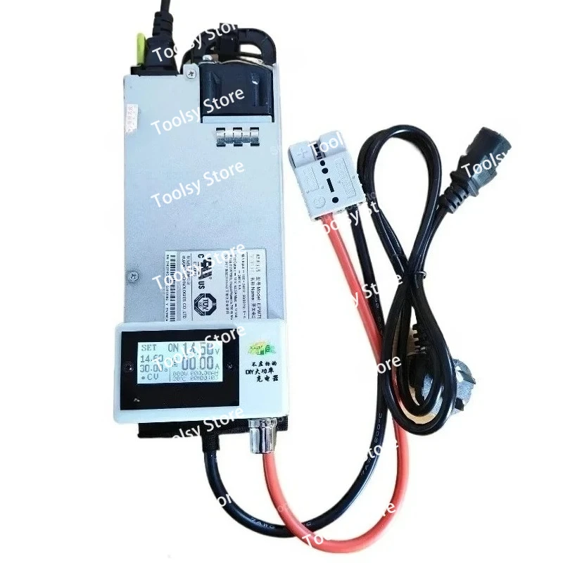 

Upgraded 14.6V750W High-power RV 12V Charger, Lithium Iron Phosphate, Lithium Lead Acid Ternary Battery Charging