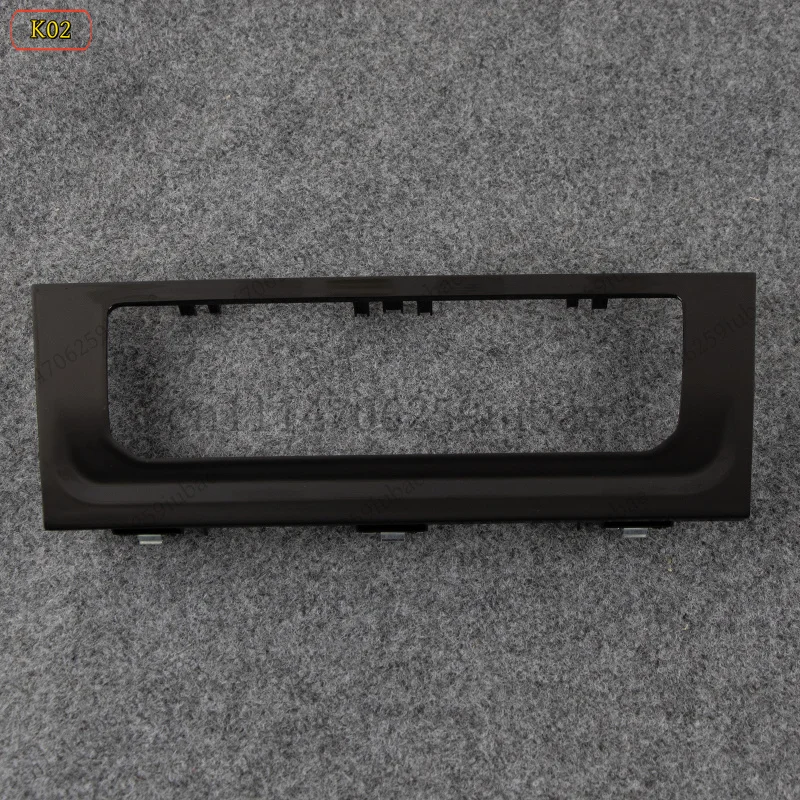 LCD Touch Air Conditioning Decorative Frame Piano Black Panel for Golf 7 7.5 MK7 Car Replacement Accessories