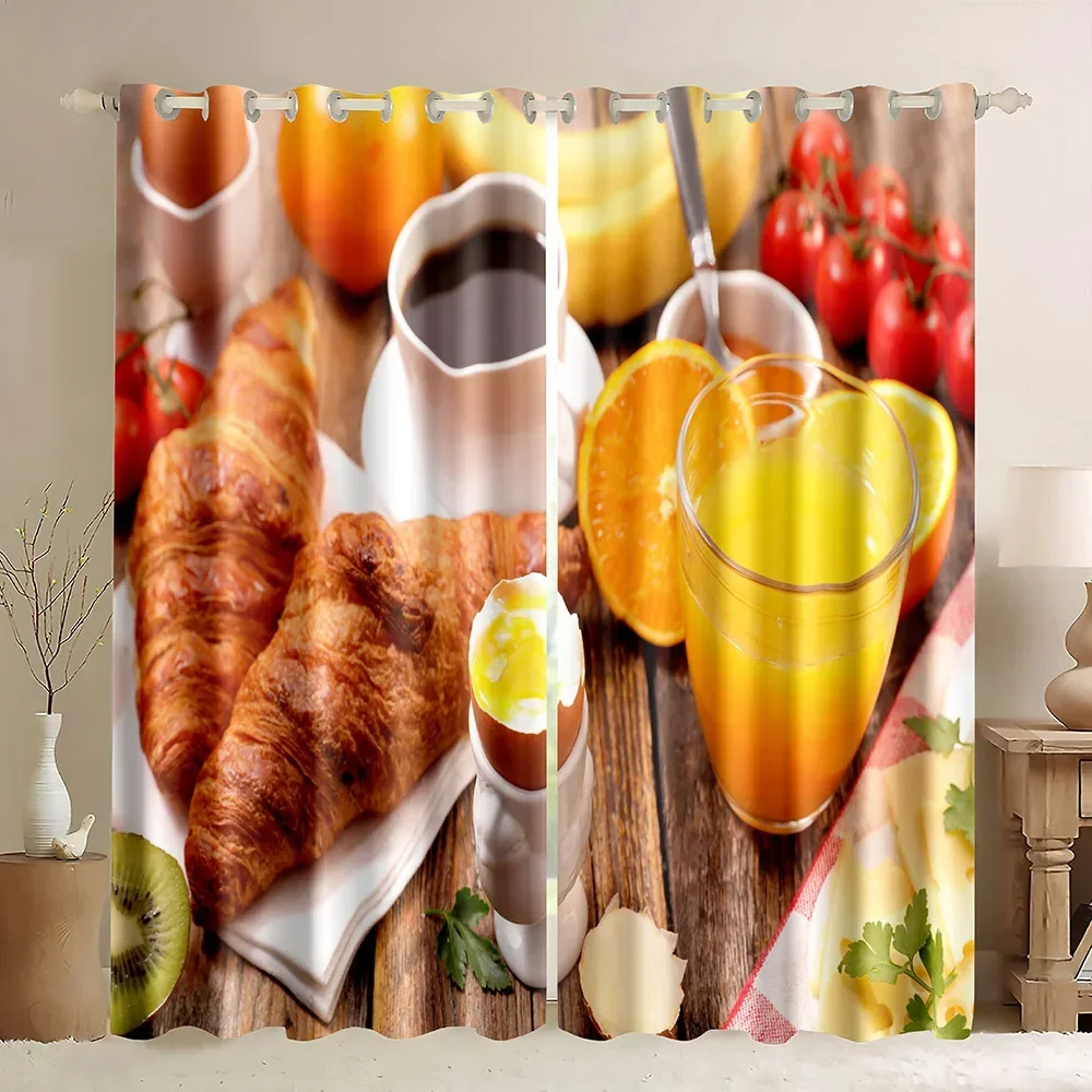 Drink Window Curtains, Alcohol Themed Party Pattern with Beer Mugs Print,Cool Summer Day Brandy Whisky Beer Blackout Curtains