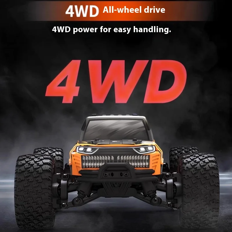 

1：10 Rc Pdracing Tk 10v2 Largefoot 88km/H Remote Control Car Brushless 4s Waterproof 4wd Drift Car Model Adult Gift Suitable 14+