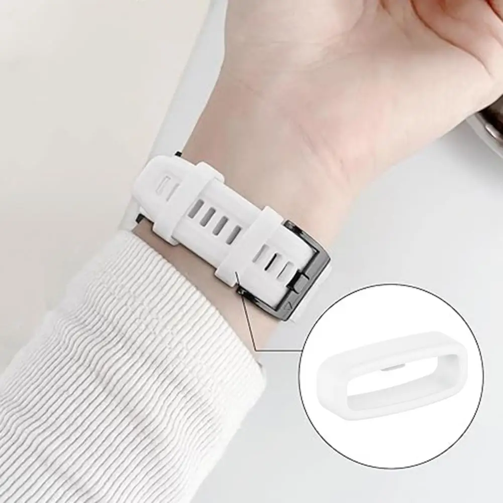 Universal Watch Band Keeper Watch Band Fastener Ring Buckle Anti-Slip Design Watch Strap Holder Loop