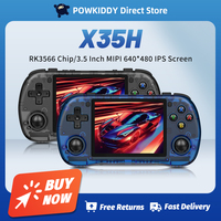 POWKIDDY X35H Retro Video Handheld Game Console 3.5 Inch 4:3 IPS Screen POWKIDDYOS linux System Children's Gifts 3000mAh Battery