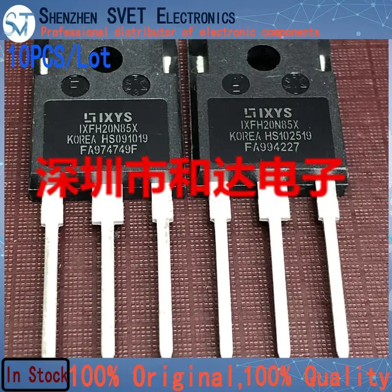 10PCS/Lot IXFH20N85X  MOS TO-247 850V 20A  Imported Original In Stock