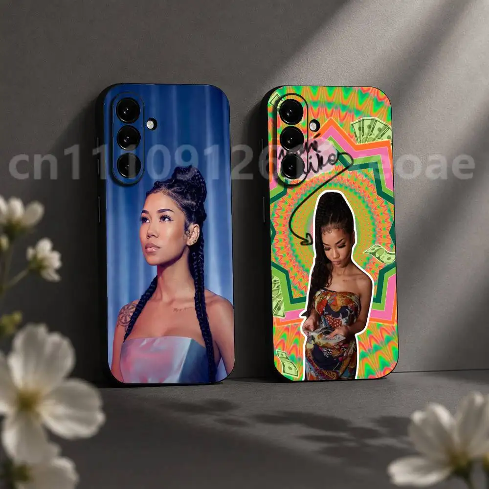 j-jhene Aiko Phone Case For Samsung Galaxy S20 S30 S21 S22 S23 S24 S25 S26 Plus Ultra Silicone Black TPU Cover