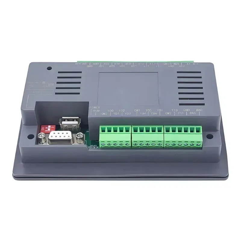 4.3 Inch HMI for FX3U PLC All in One Integrated PLC HMI Combo with RS458 Communication Support for GX Developer GX