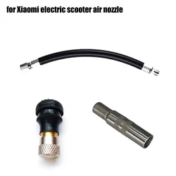 Steel Inflatable Air Nozzle Extension Air Valve Vacuum for Ninebot Max G30 G30D for Xiaomi M365 1S Electric Scooter Wheel Parts