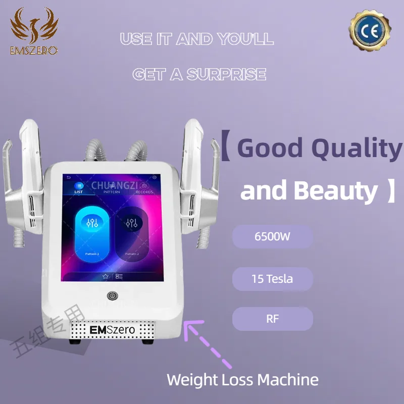 

Hot EMSzero Machines 2024 Neo rf Slimming EMS Body Hiemt Muscle Stimulation 6500W Device machine Weight Lose