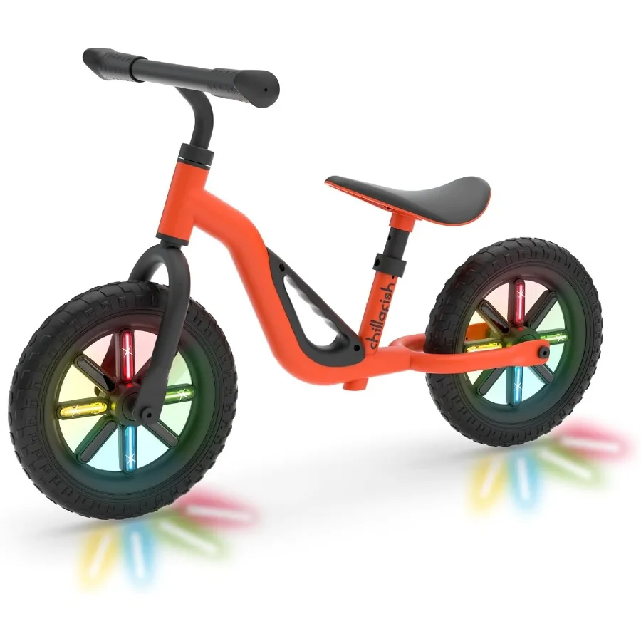 Rowerek Biegowy Charlie: Lekka Rama, Rower dla Malucha z Oponami Bez Dętkami, Regulowane Siedzisko i Kierownica, Łatwe do Przenoszenia