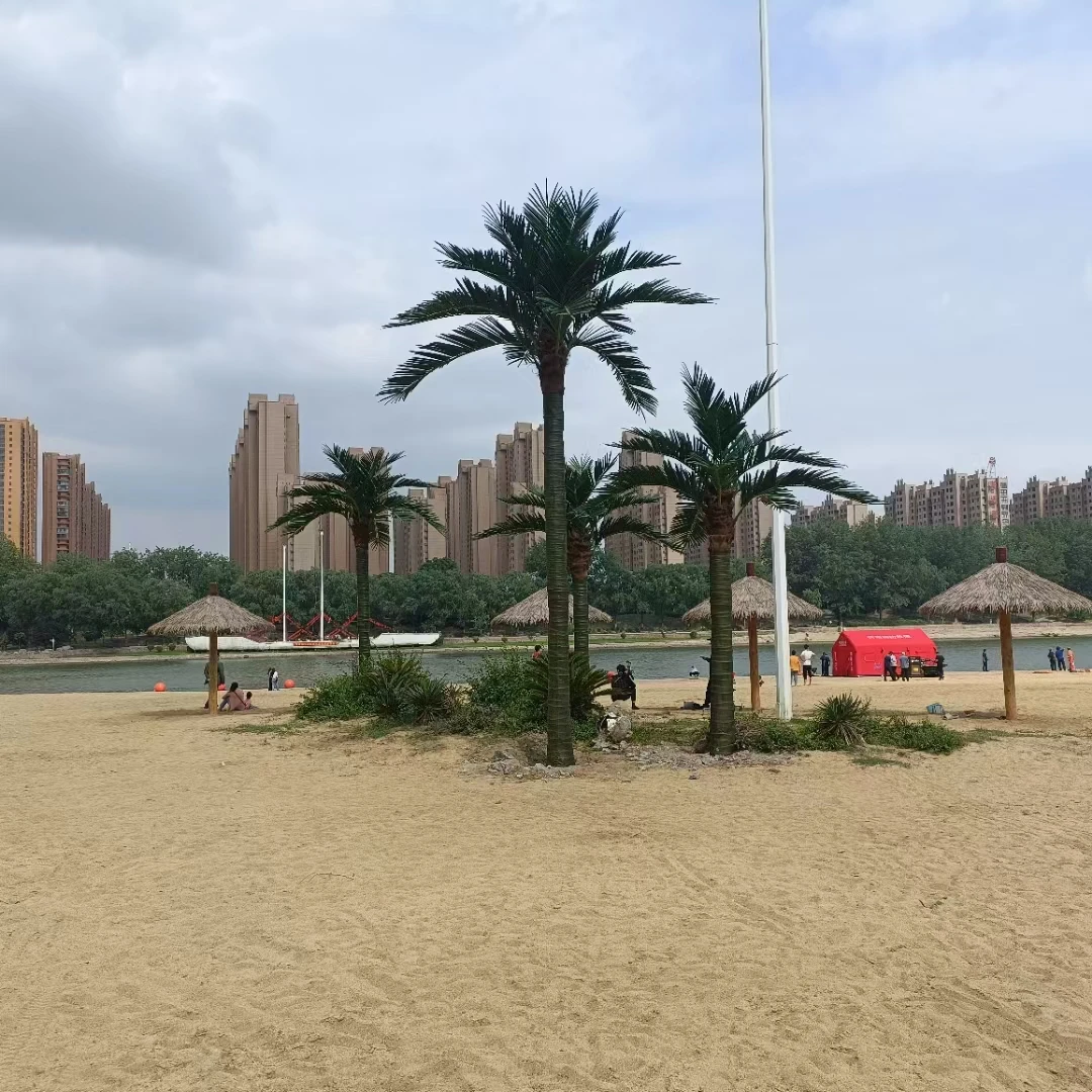 

Simulated Coconut Tree Garden Landscape Macroalgae Tree Landscaping Palm Tree