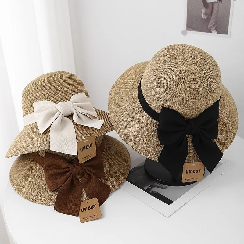 

Elegant fisherman's hat women's thin and versatile sunshade basin