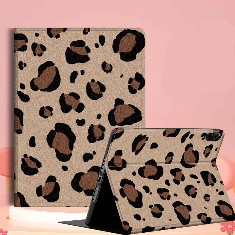 

Leopard Print Trendy Printed For MediaPad MatePad Air SE Pro M6 M5 M2 11.5 10.4 10.1 11 12.2 10.8 10.4 10.1 Tablet Case