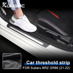 For Subaru BRZ Toyota GR86 2021 2022 2023 2024 2025 LHD RHD Car Threshold Strip Door Anti Scratch Tape Anti-kick Protect