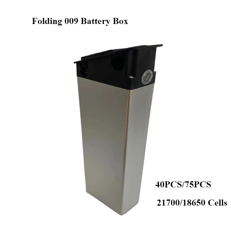 

Складной велосипед 009, аккумуляторная коробка, 40/75 шт., 21700 ячеек, 18650, складной аккумуляторный чехол для электронных велосипедов, высокая емкость, новый