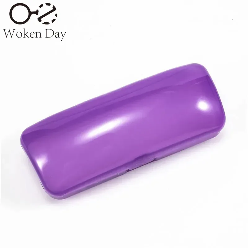 Optical Frames Glasses Case Large Plastic Transparent Glasses Case Hard Eyeglasses Case Portable Reading Glasses Storage Box