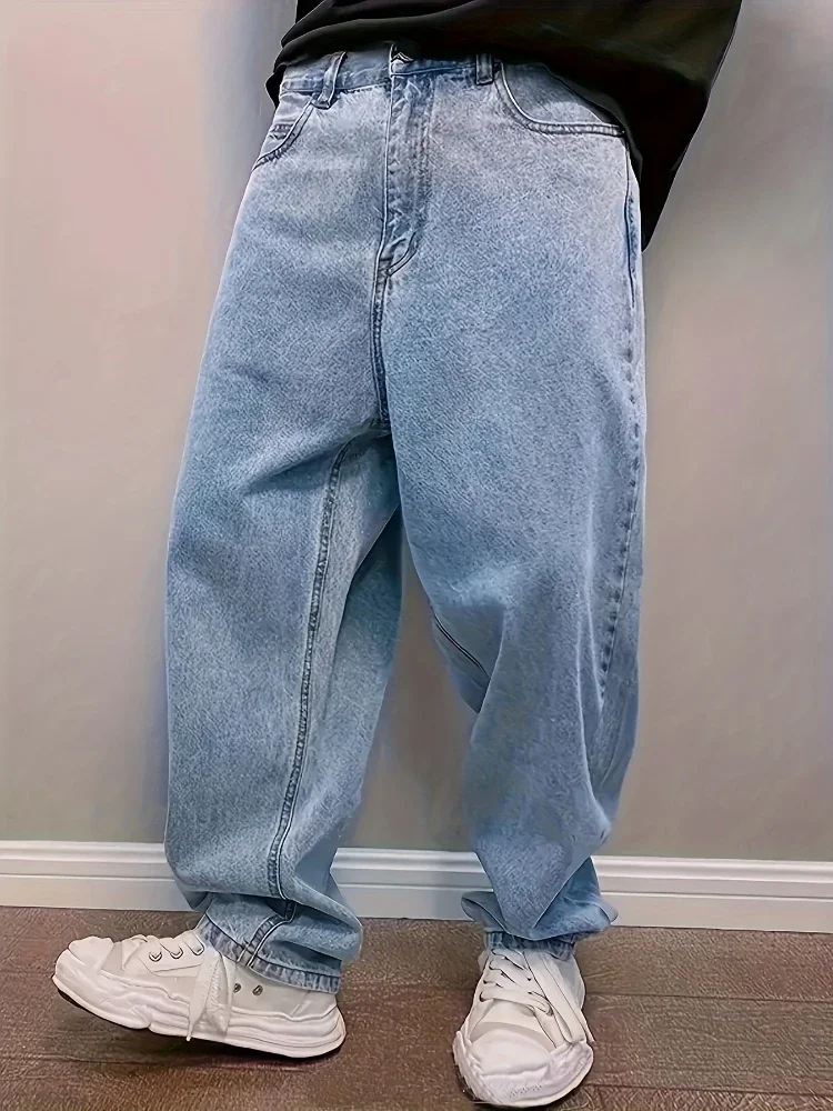 Thumbnail 3 - #9 New Mens Baggy Denim Jeans Arrivals