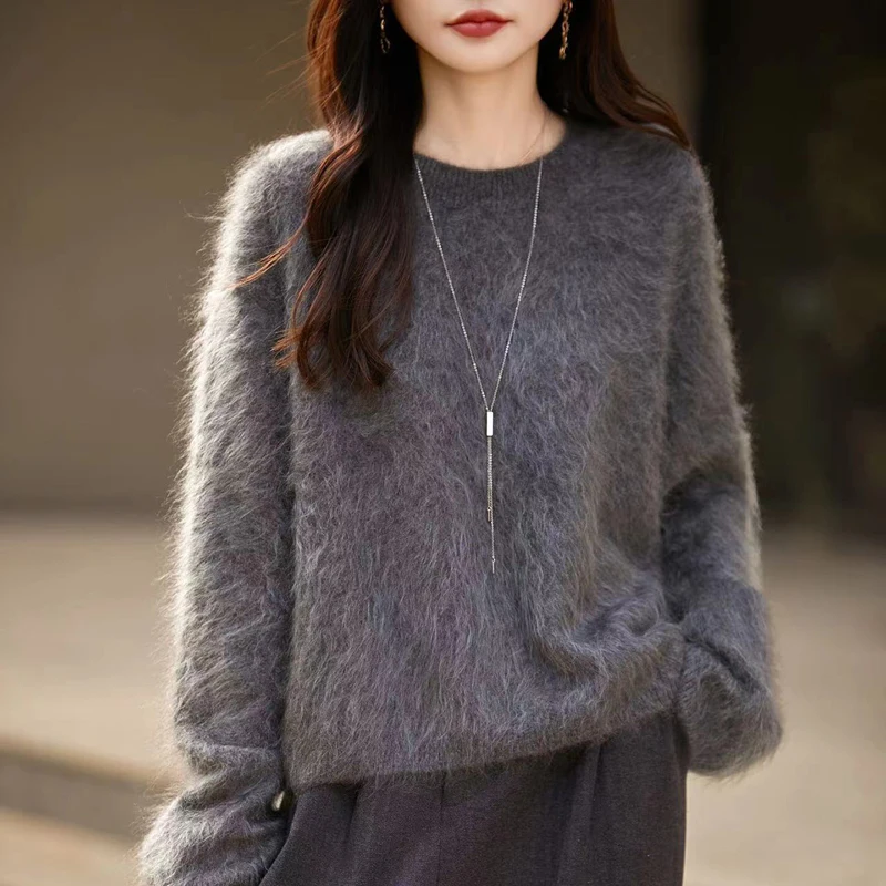 Свитер из матовой 100% шерсти |   15-цветная палитра Майяр |   Густой и уютный |   Осень-зима Основы