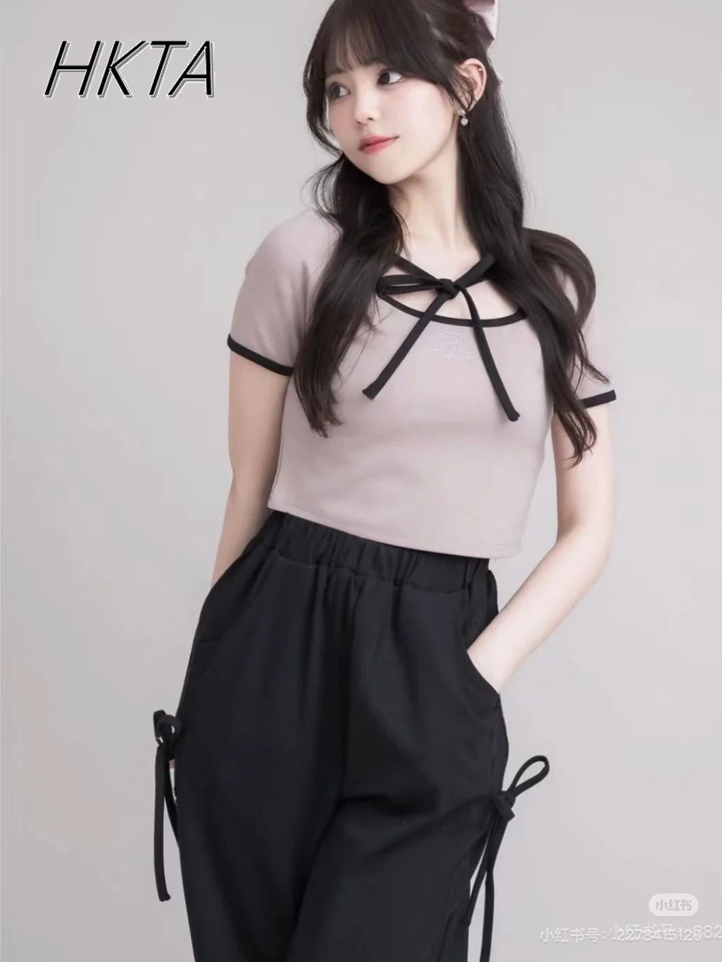 

Japanese Square Collar Strap Short Sleeves Short Tshirt Top Women Commuting Casual Sports Pants Sets Female T Shirt Trousers