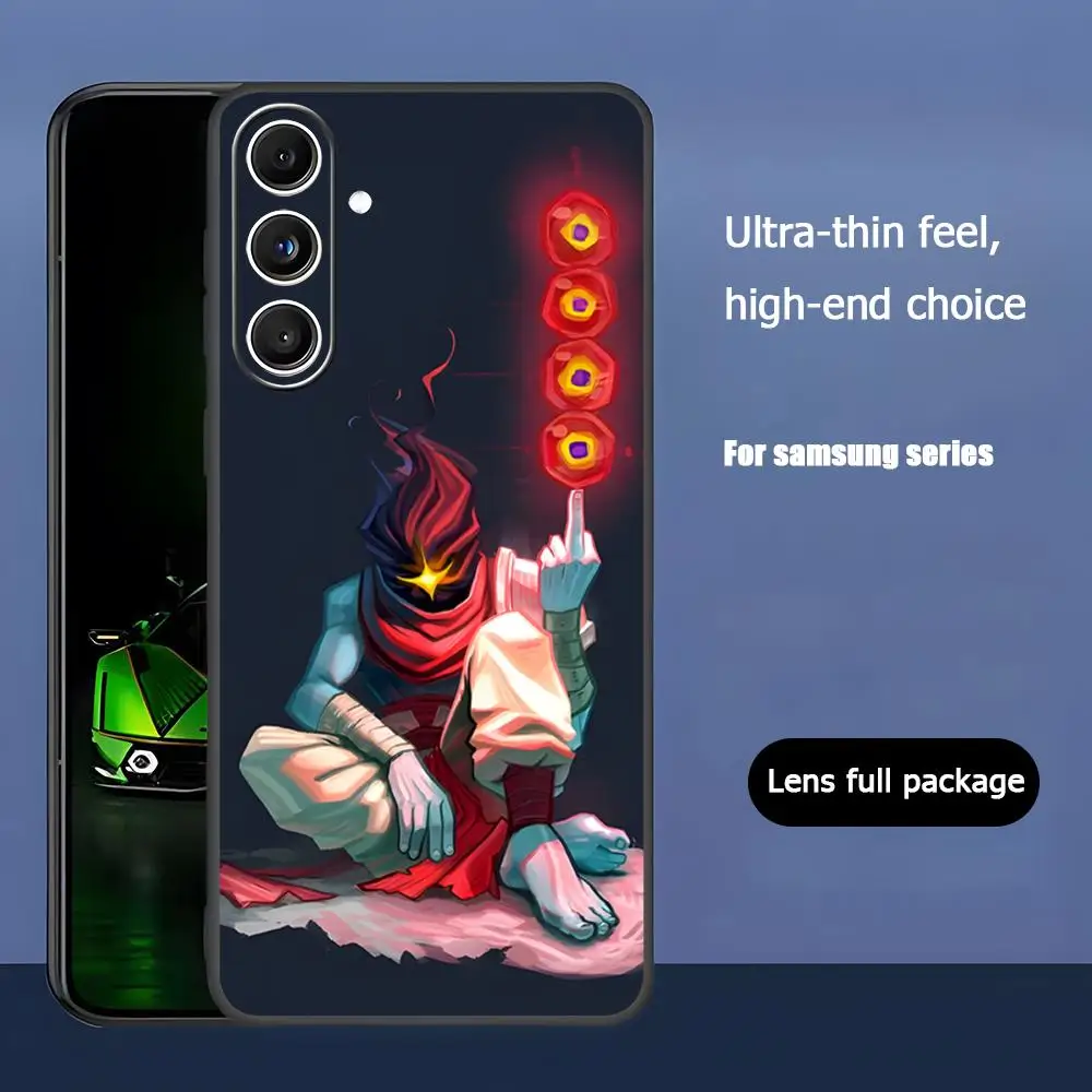 حافظة لهاتف سامسونج جالاكسي S25 S24 S23 S22 S21 S20 Plus Ultra Note20 أسود ناعم