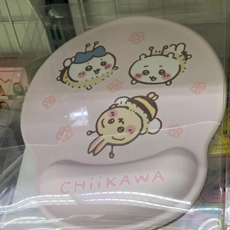 لوحة ماوس MINISO Chiikawa Hachiware Momonga محدودة من السيليكون أنيمي متعدد الألوان جميلة وعملية لطيفة حصيرة كرتونية هدية ذاتية الصنع #5