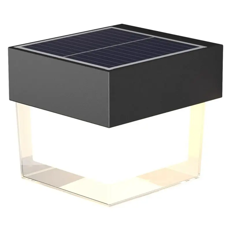 

ABMH-солнечный настенный светильник для наружного освещения, водонепроницаемый, с теплым светом, для сада, балкона, двора, декоративное освещение