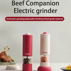 Electric Salt and Pepper Grinders Set Capacity USB Rechargeable Base Adjustable Coarseness Spice Mill Kitchen Tools