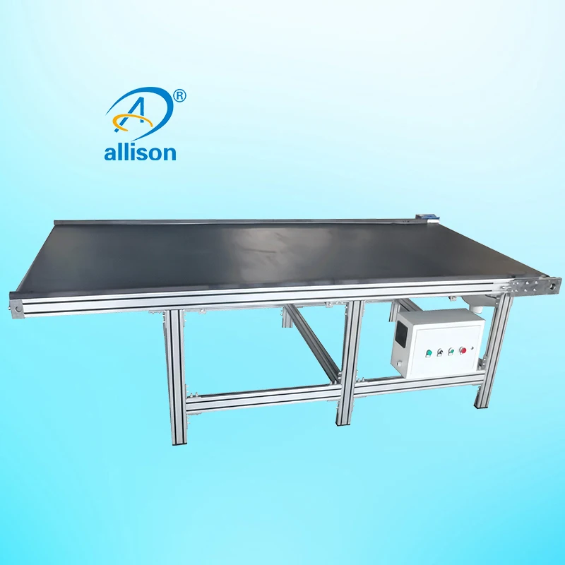 High Quality Vertical Conveyor for Woodworking Machine Pvc & Polyester Belt Conveyors Core Component for Industrial Usage