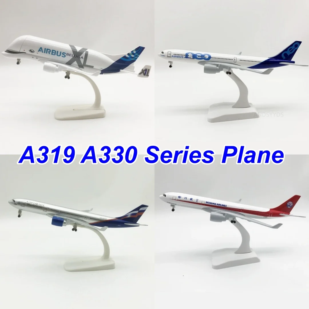 

Игрушки, литой под давлением сплав, 20 см, масштаб 1/400, самолет A319 A330, модель самолета Beluga с основанием для взрослых/детей, подарок