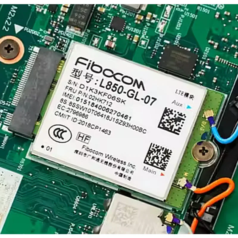 New For Thinkpad X1 Carbon 7th 8th Gen Fibocom L850-GL WWAN 4G Card 02HK712
