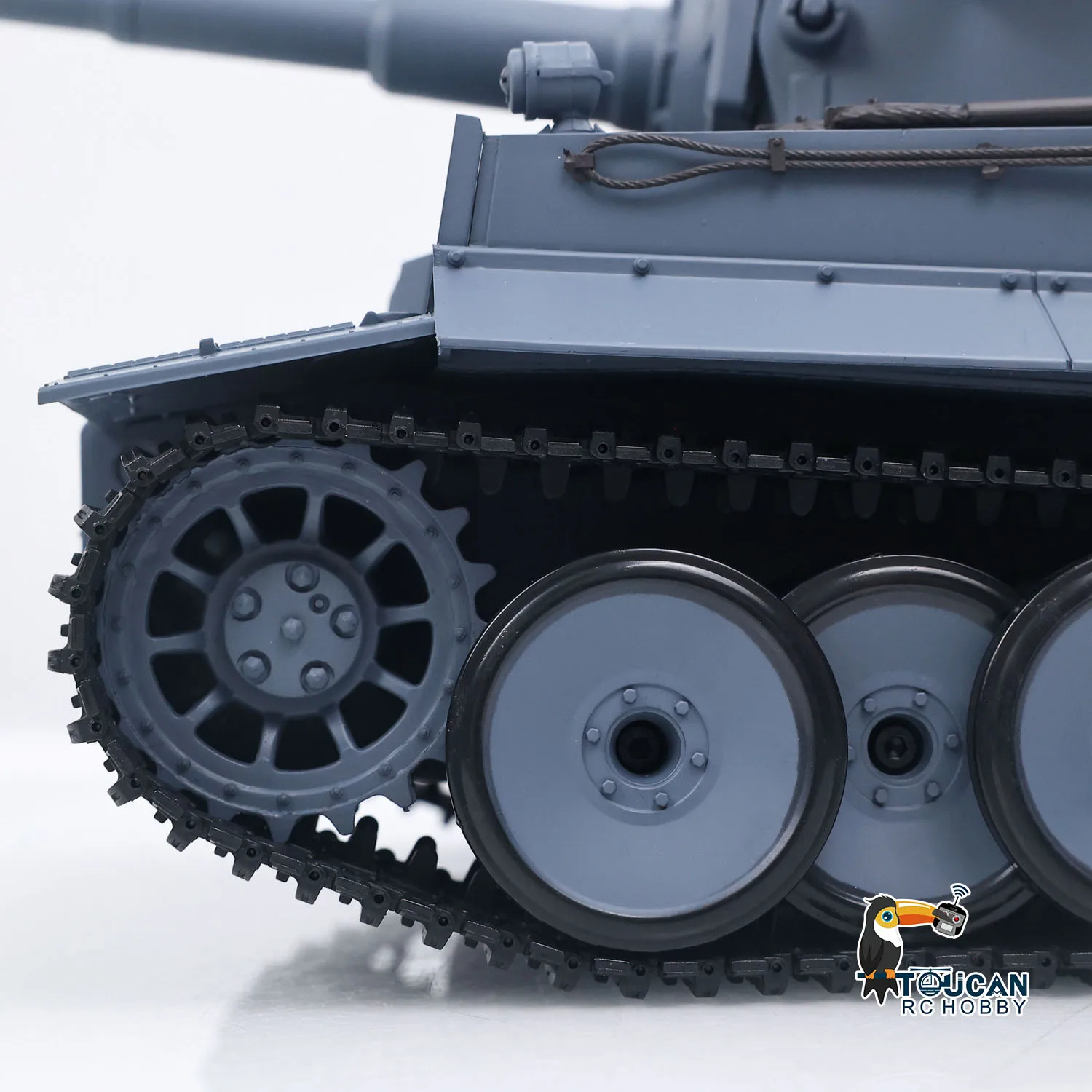 Spielzeug 1/16 Maßstab 7.0 Heng Long RC Panzer Plastik Tiger I RTR 3818 Ferngesteuertes Panzerfahrzeug-Modell für Geschenke TH17233 – Detail 21