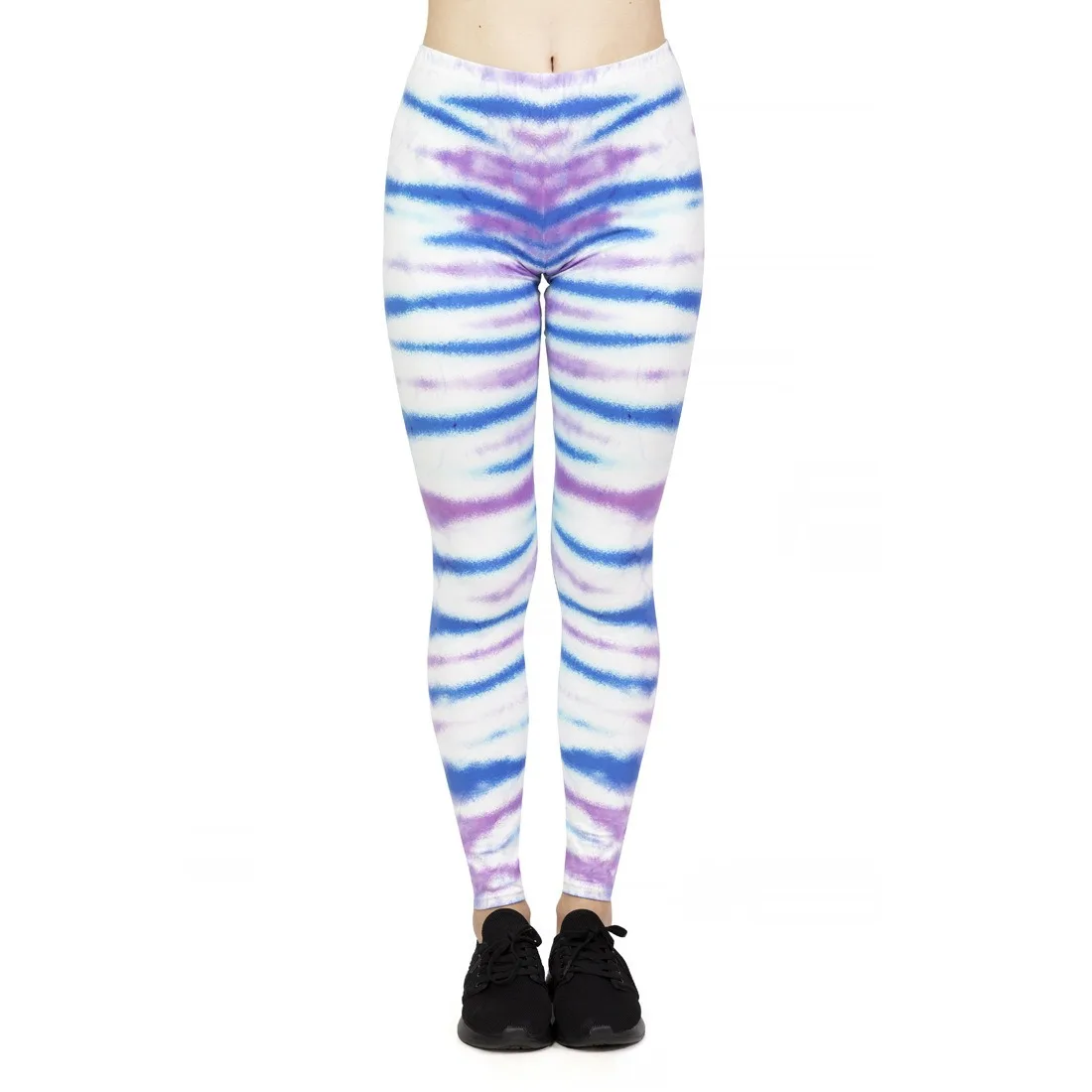 Tie Dye Print Leggings Women Fitness Yoga Pants Seamless Leggings Gym High Waist Sexy Push Up Tights Trousers Womens Clothing