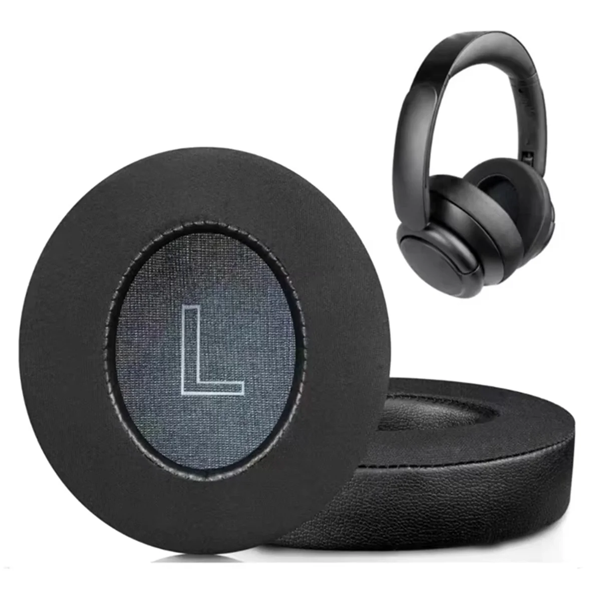 وسادات أذن بديلة من جل التبريد قابلة للتنفس من ABJZ للحياة Q30/Q35 وسائد أذن من الإسفنج الناعم