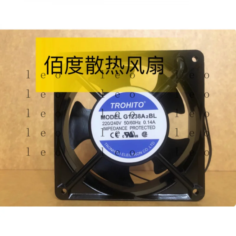 GG  for  TROHITO G1238A2BL 220-240V 50-60HZ 0.14A Aluminium Frame Fan