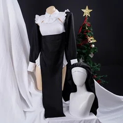 Nun Cosplay Costume Original Design Woman Dress Halloween Sexy Woman Cosplay Suit Anime Nun Headgear