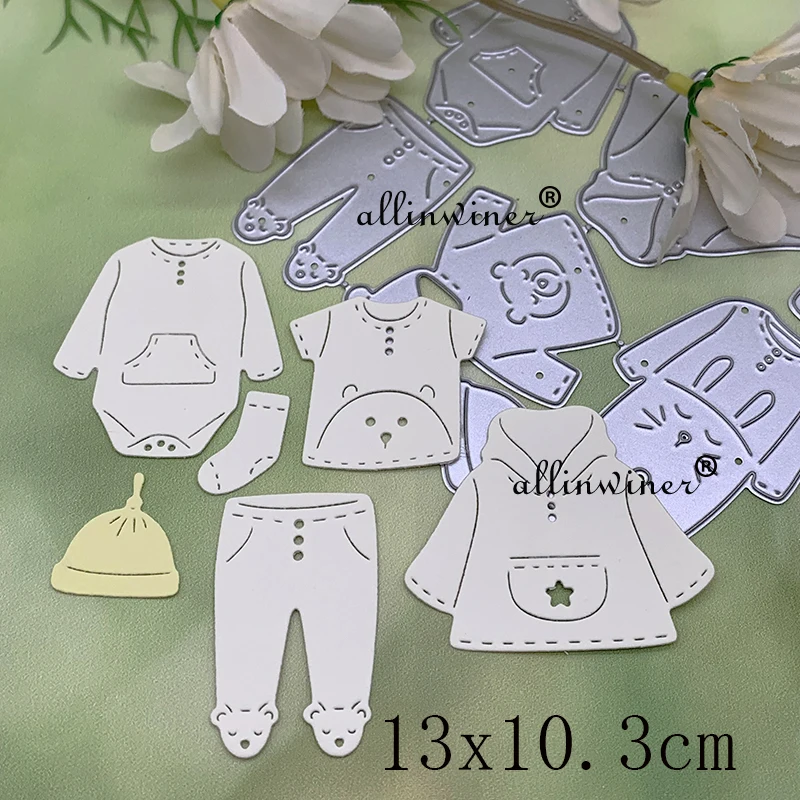 Nowa dekoracja z serii Baby DIY Craft Metal Cutting Die Scrapbook Embossed Paper Card Album Craft Template Stencil Dies