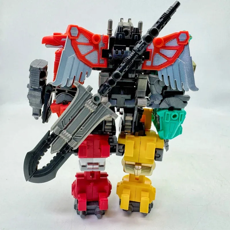 Robot de bestia mecánica transformación 16CM 5 en 1 Predacons Predaking figura de acción Robot juguetes regalo para niños en Stock