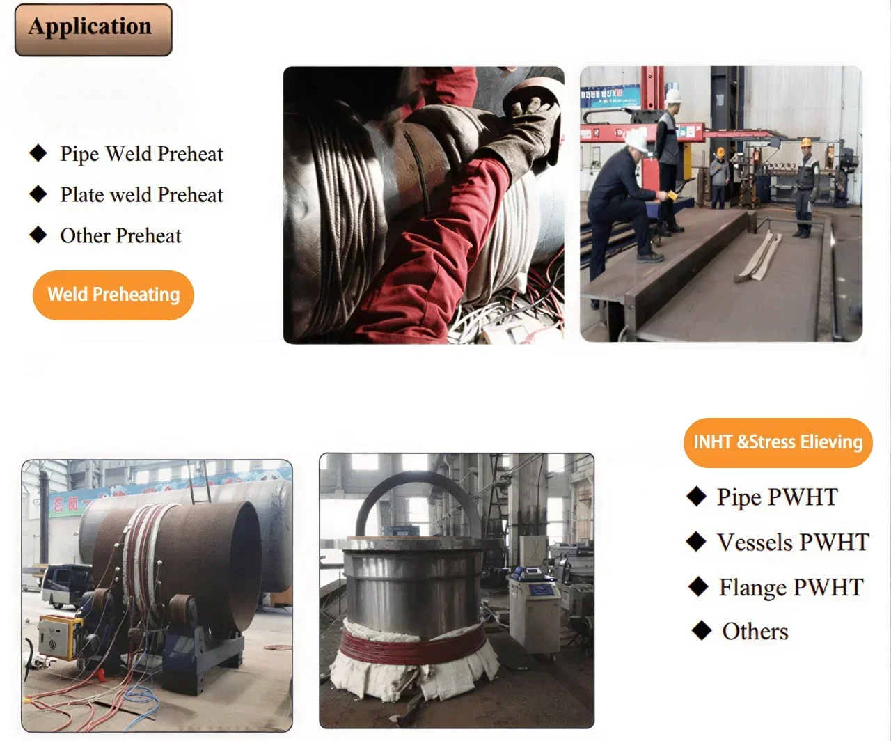 High-precision Induction Heating Preheating Equipment ideo External Inspection Core Metal Metallurgy hinery