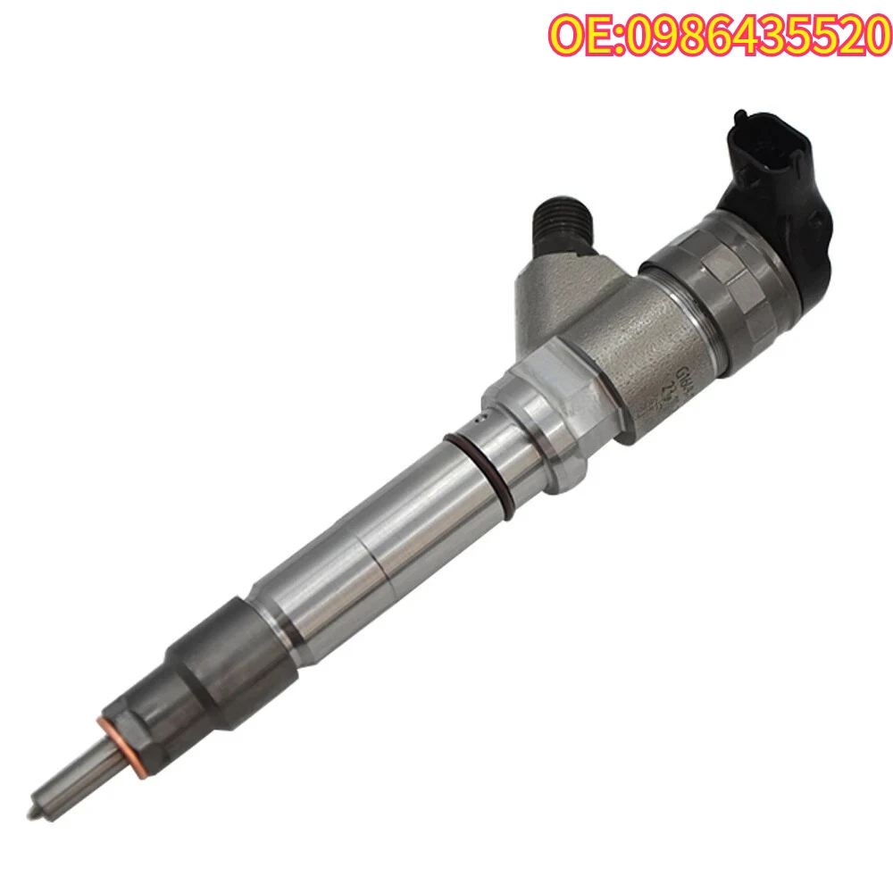 

High quality New For 0986435520 0445120082 0986435520 8980023684 R 98643552 Brandstofinjector voor 6.6L V8 Duramax LMM-motor GMC
