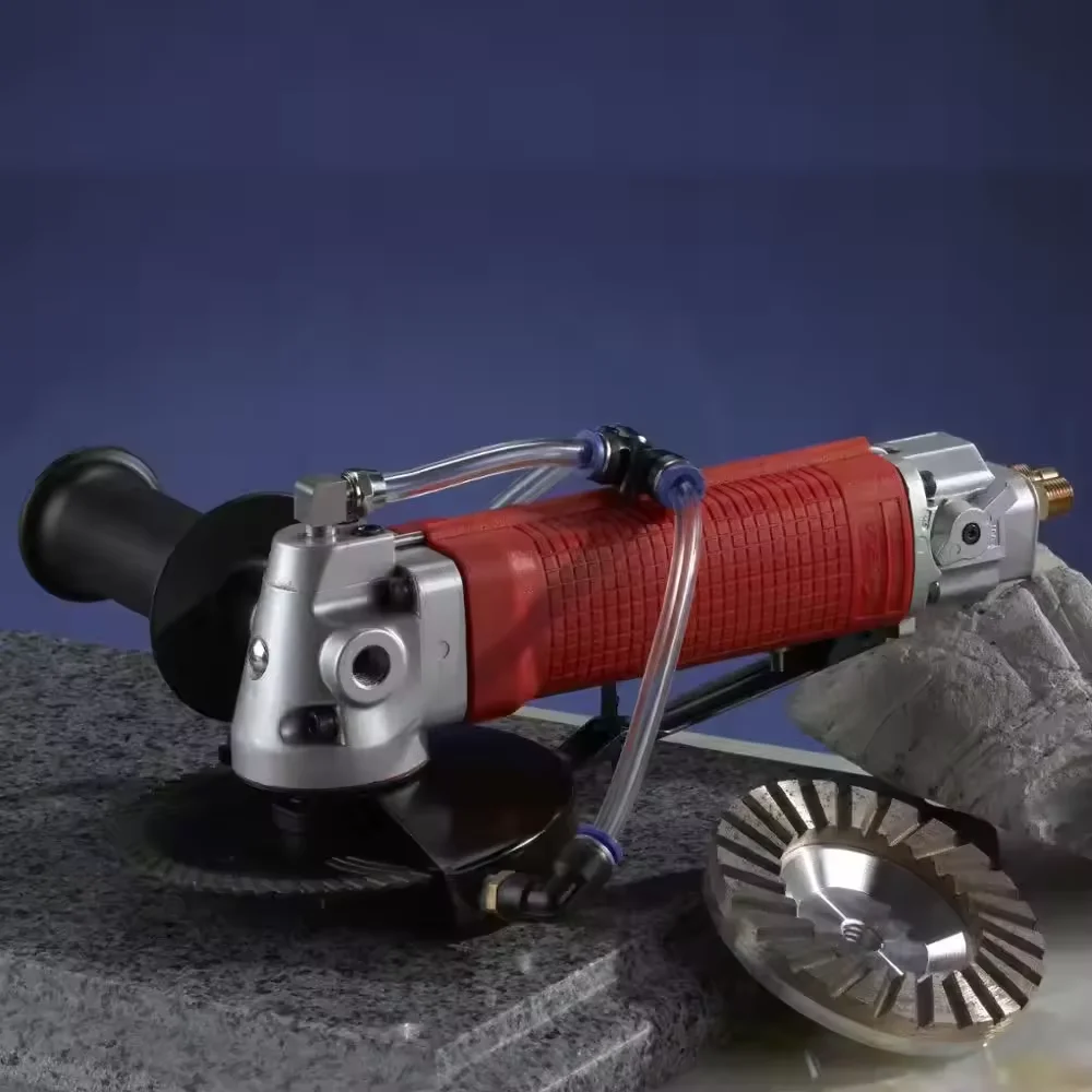 Pneumatic Angle Grinder 1405L Rear Exhaust  10000r/M Speed Cutter Air Operated Water Angle Grinders